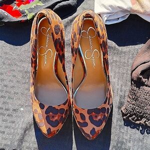 Jessica Simpson Cheetah heels